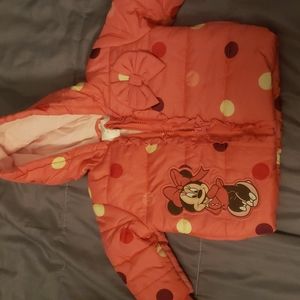 Pink Minnie mouse jacket